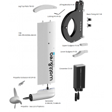 Watt & Sea - Hydro Generator -Basic Fixing Kit for Transom